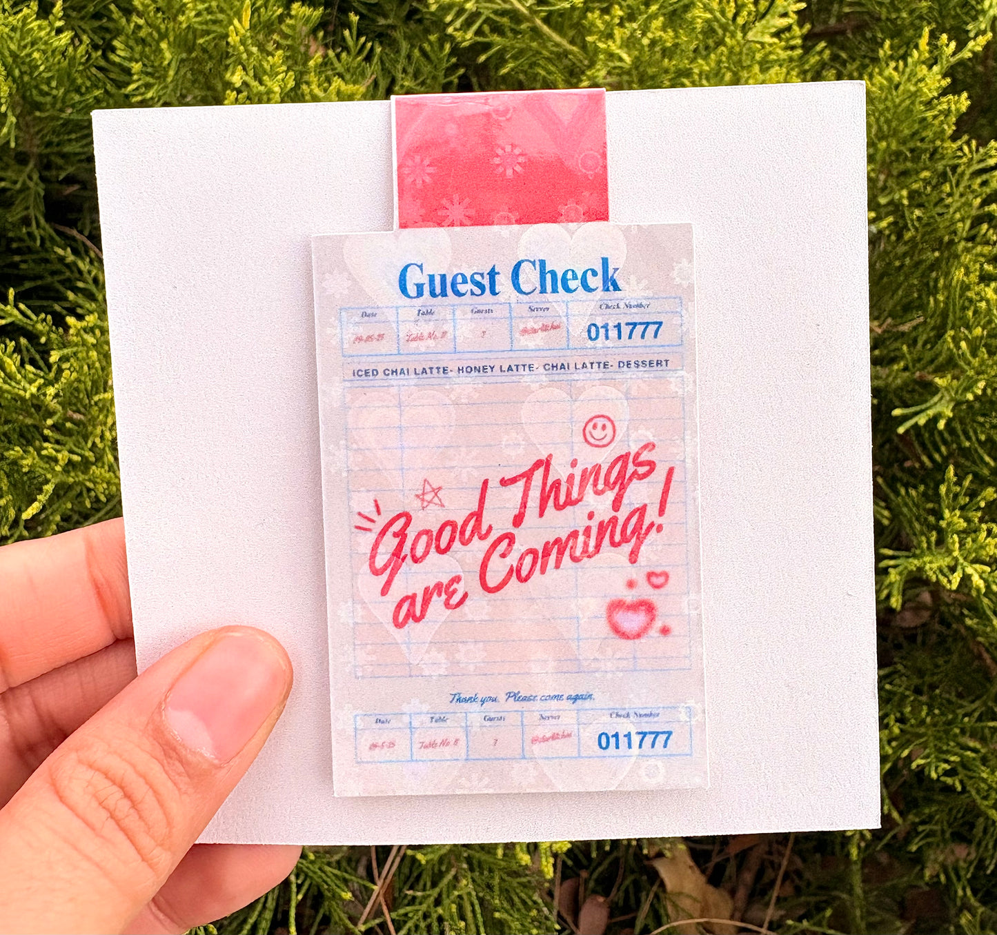 Good Things Bookmark
