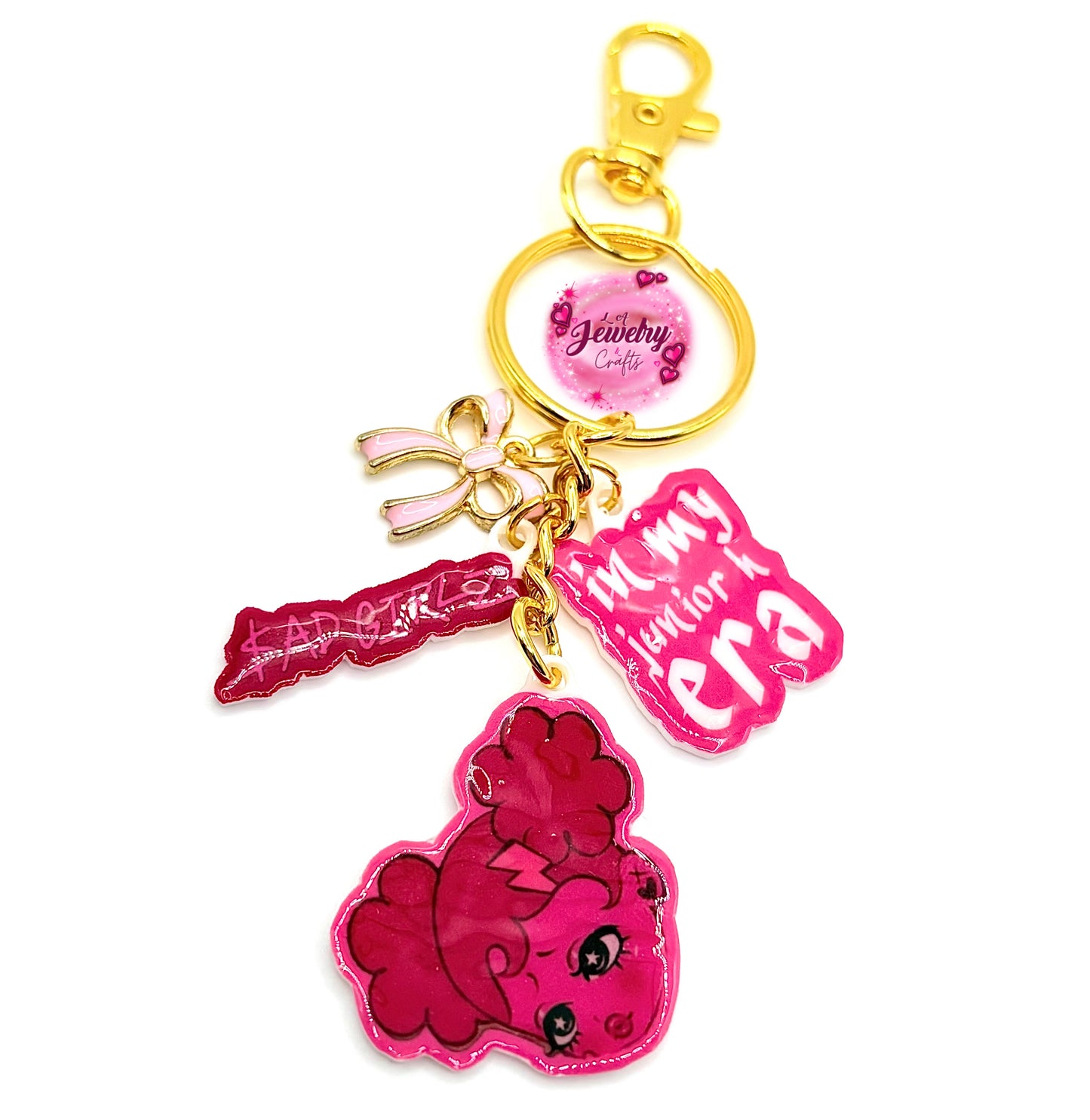 Pink Sad Girlz Keychain