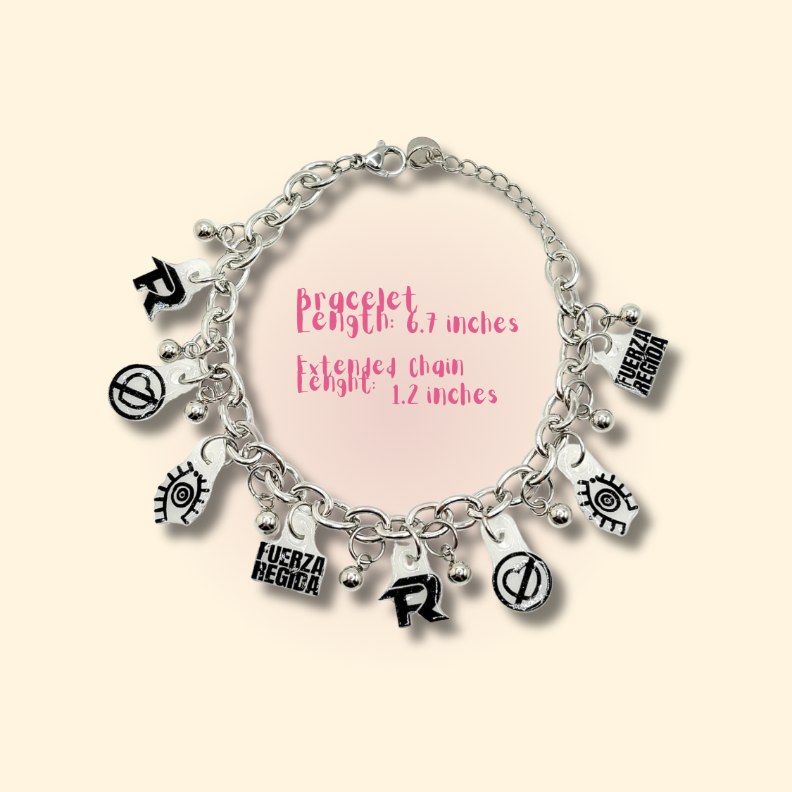 Fuerza Regida Charm Bracelet