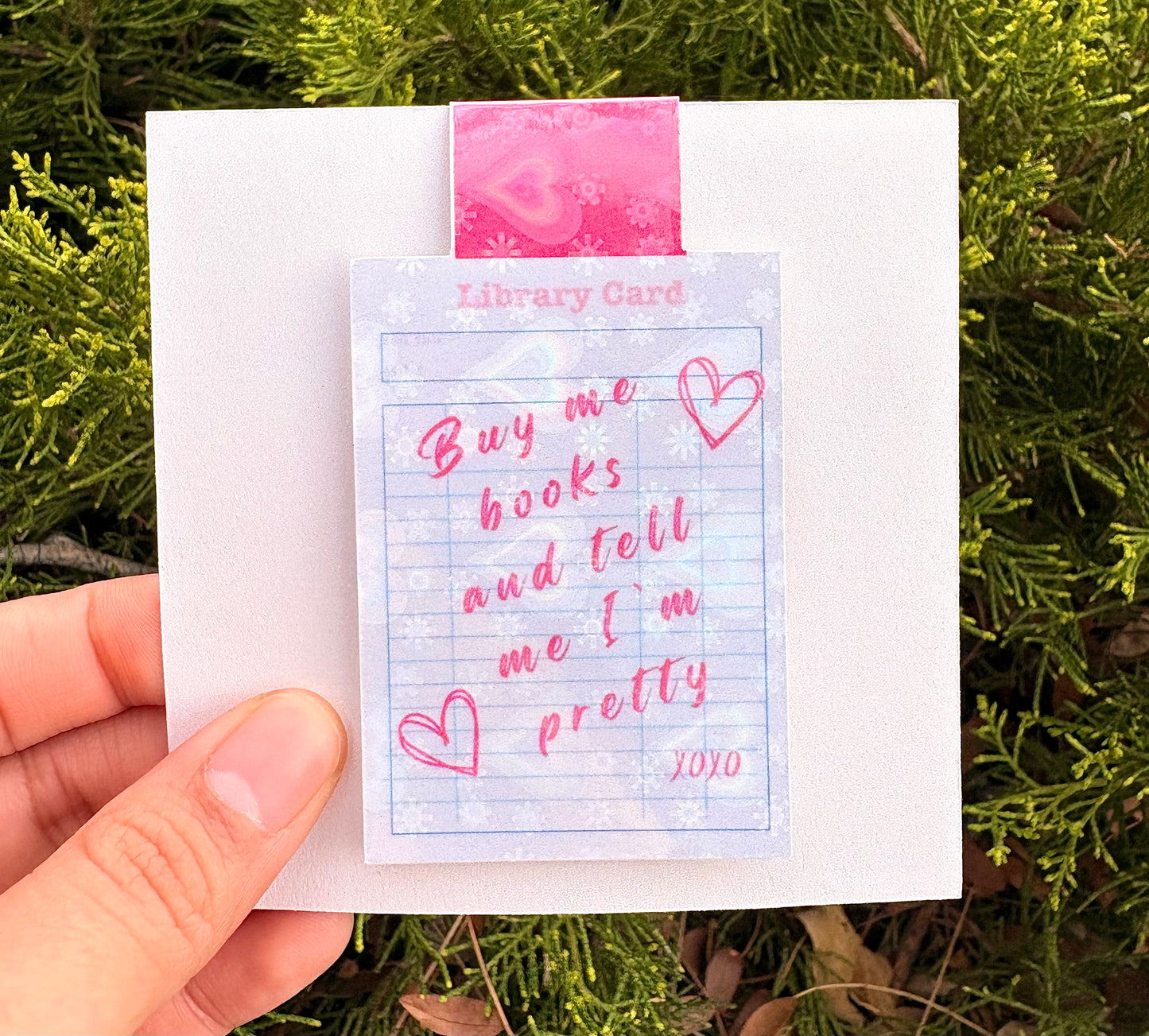 Pink Bookmark