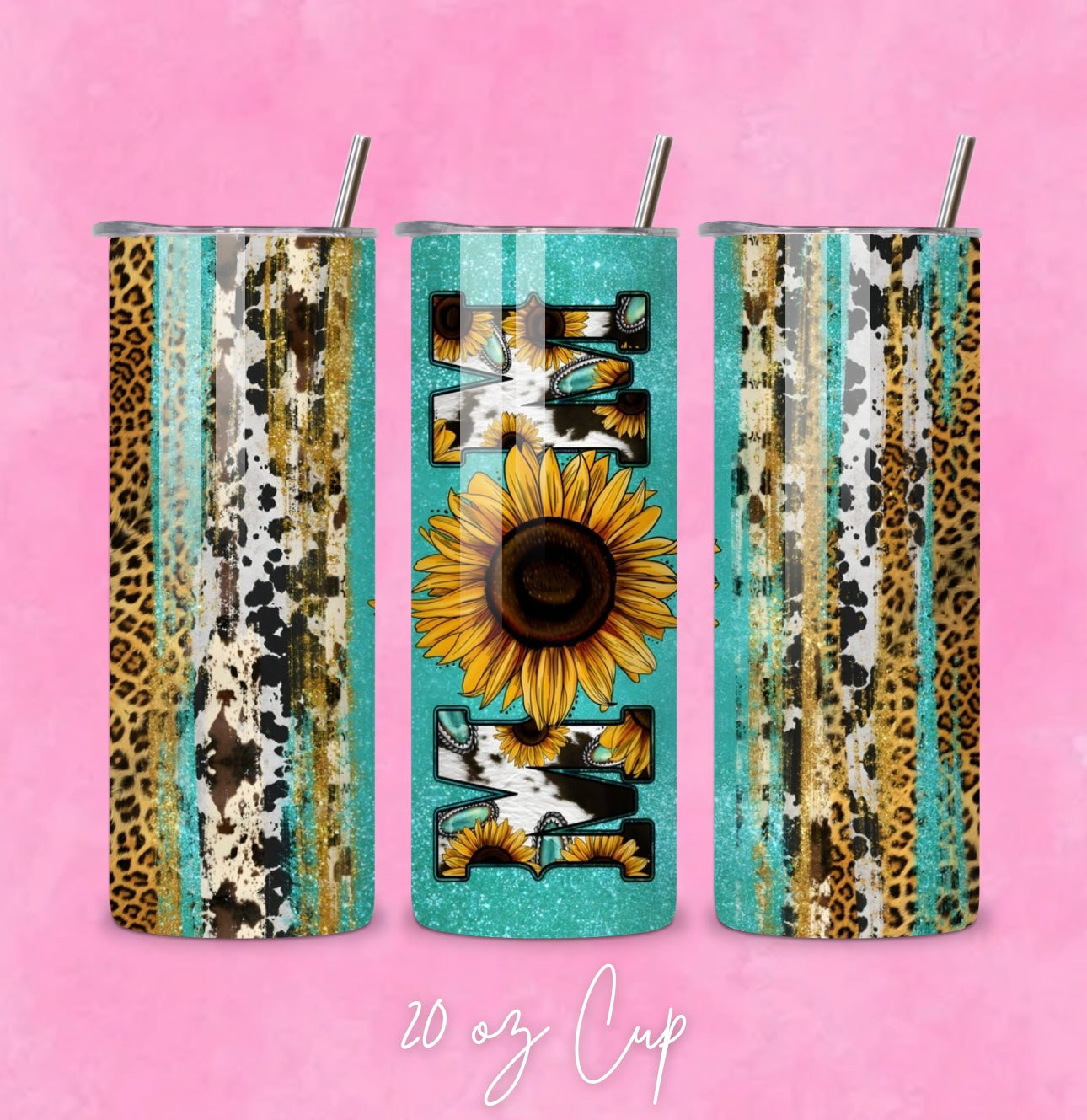 Sunflower Mom Tumbler