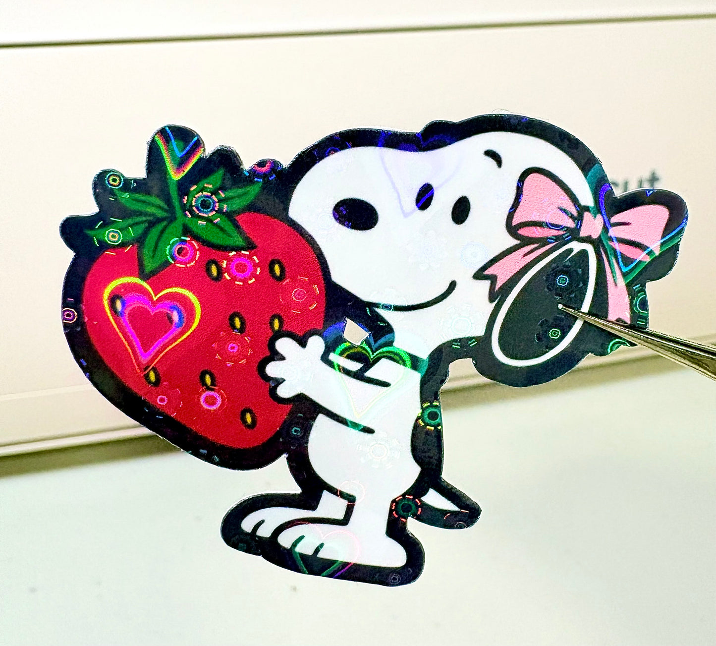 Strawberry Dog Sticker