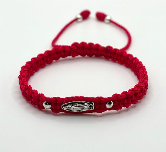Silver Virgencita Bracelet