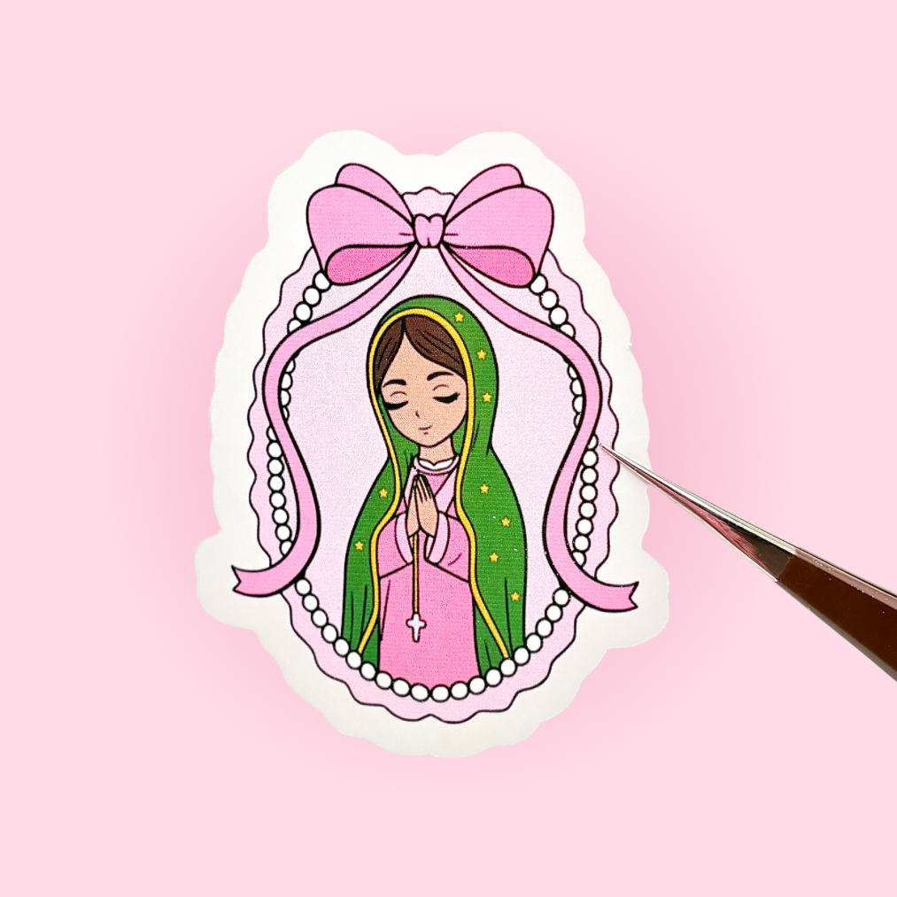 Coquette Virgencita Sticker