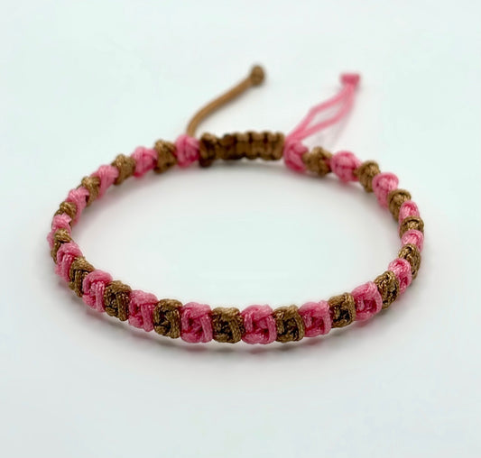 Pink/Gold Bracelet