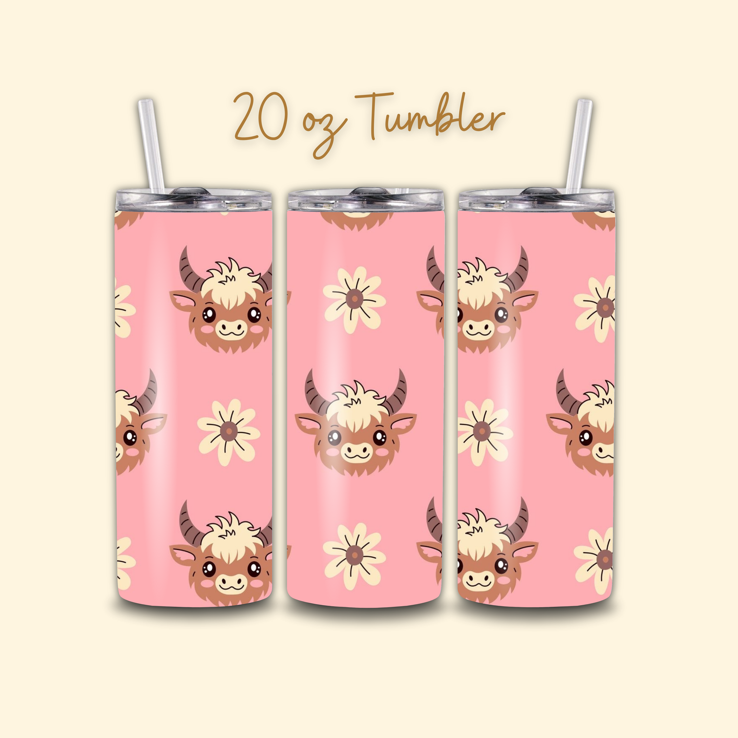 Cow Tumbler
