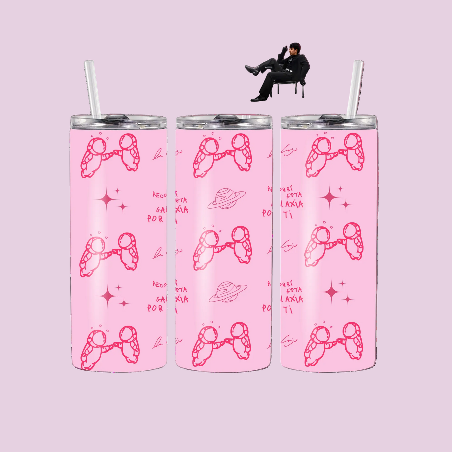 Pink Ivan Cornejo Tumbler