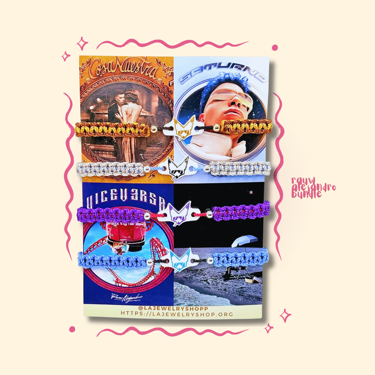 Rauw Alejandro Bracelet Bundle