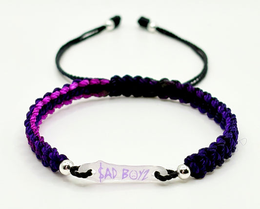 Purple Sad Boyz Bracelet