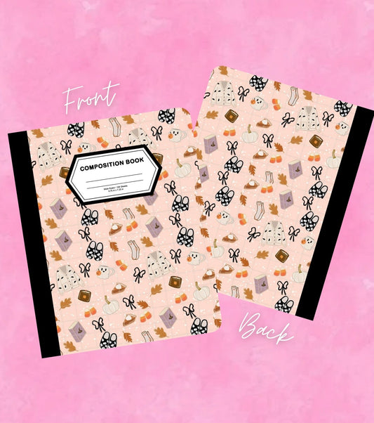 Fall Girl Notebook