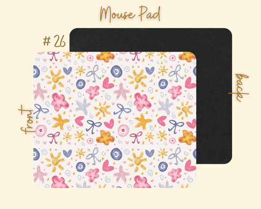 Flower Coquette Mousepad
