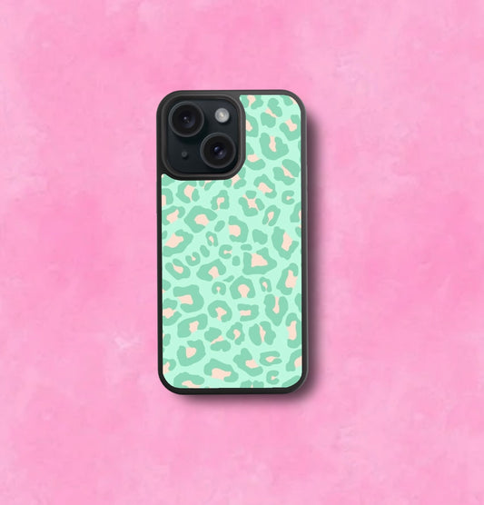 Aqua Cheetah Case