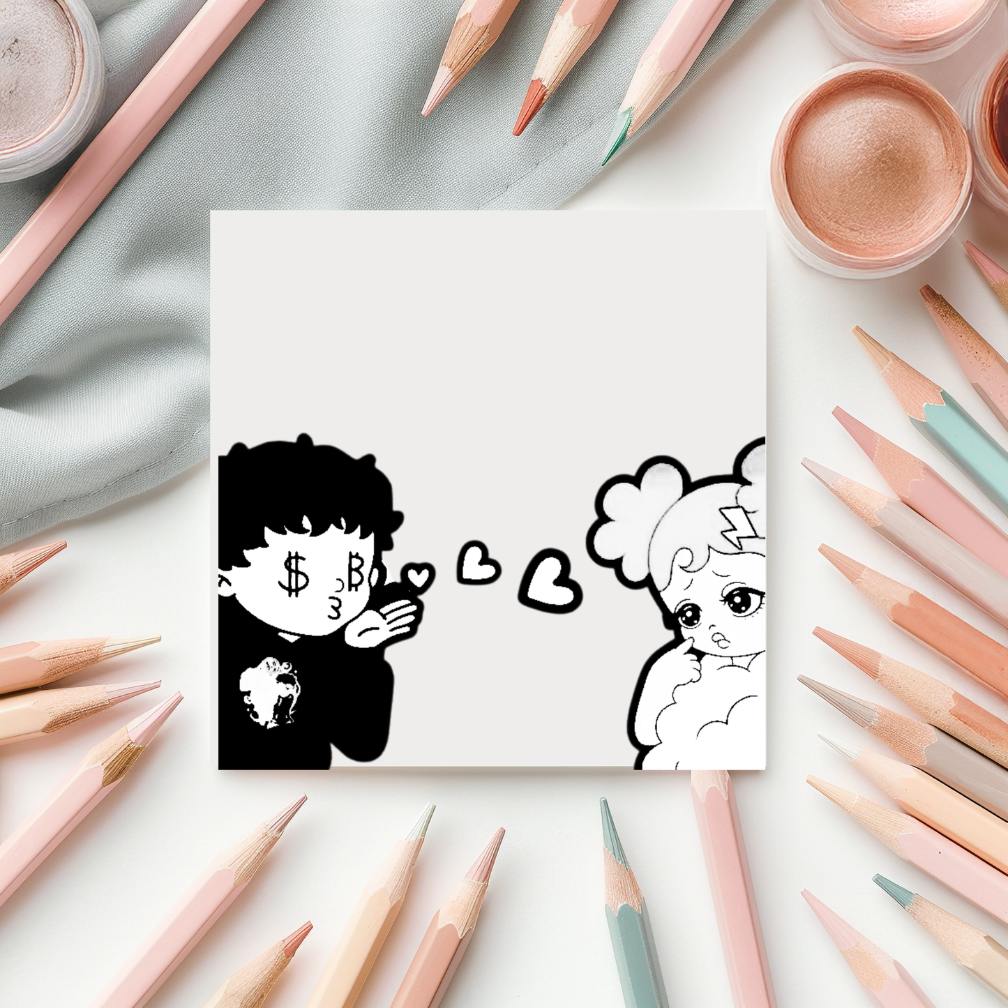 Sad Boyz X Sad Girlz Color Page