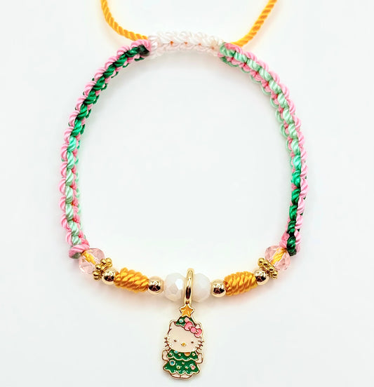 Kitty X Christmas Bracelet