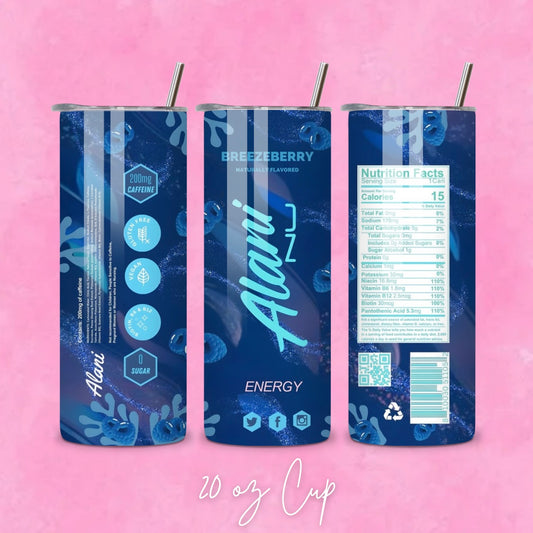 Blue Drink Tumbler