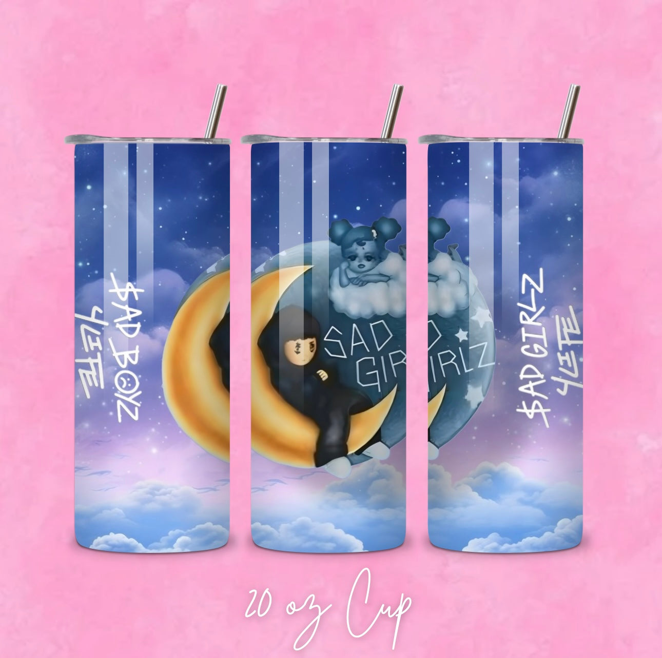 Sad Girlz X Sad Boyz Tumbler