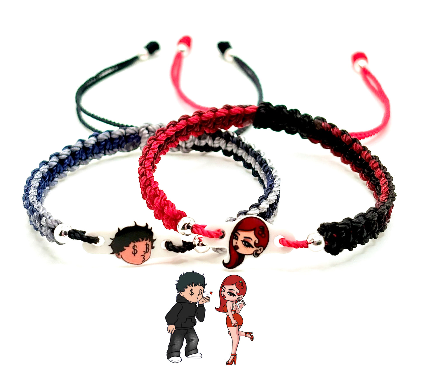 La Cherry X Sad Boy Bracelets