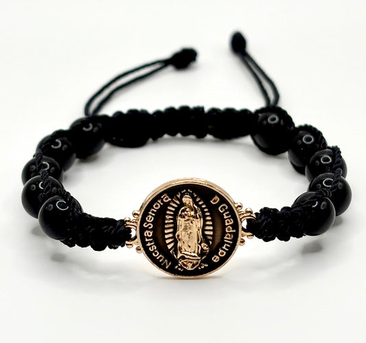 Black Virgencita Bracelet