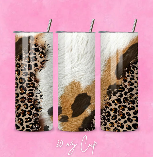Animal Print Tumbler