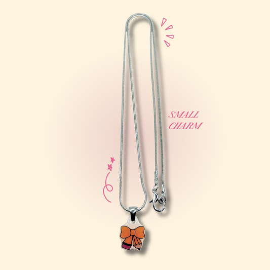 Teacher Bow Necklace