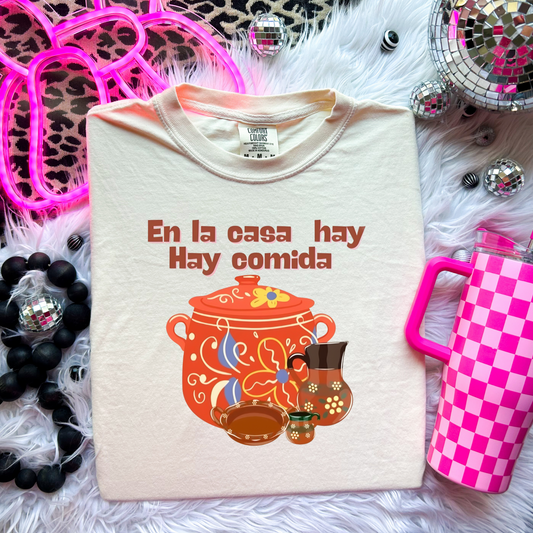 Comida En La Casa Print