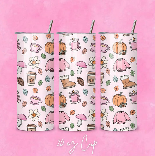 Cute Fall Tumbler