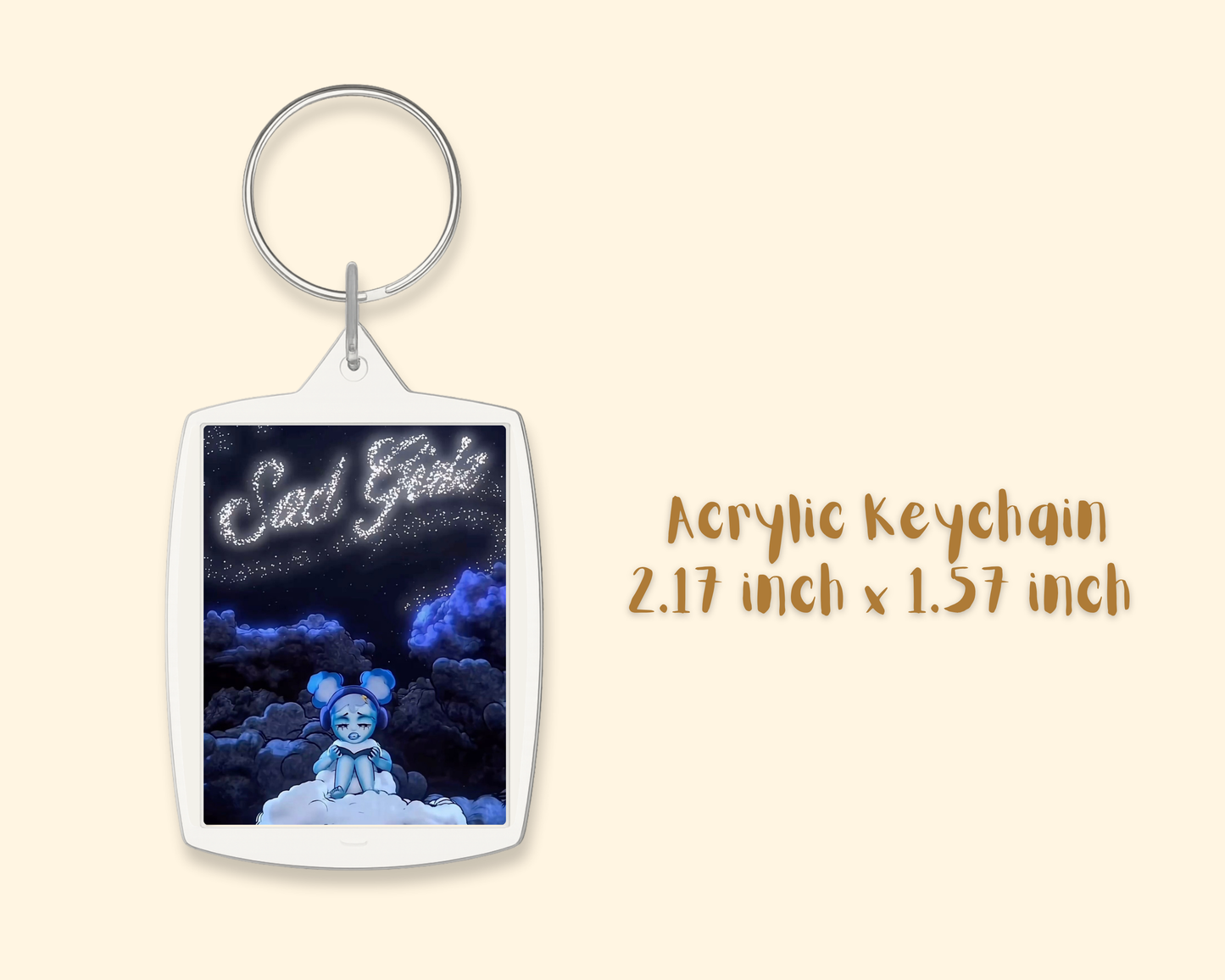Sad Girlz Keychain