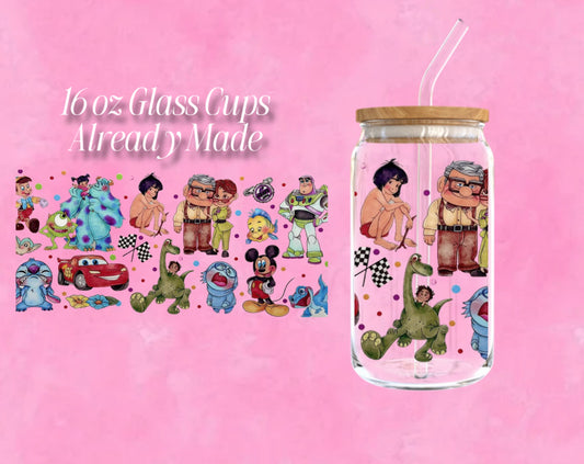 Character Glass Cup