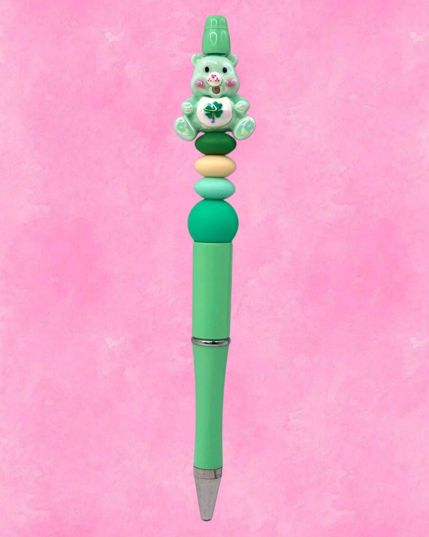 Mint Green Bear Pen