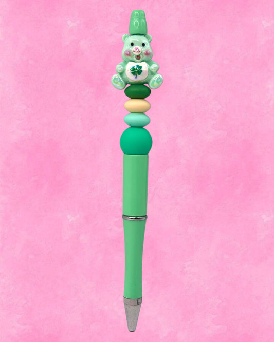 Mint Green Bear Pen
