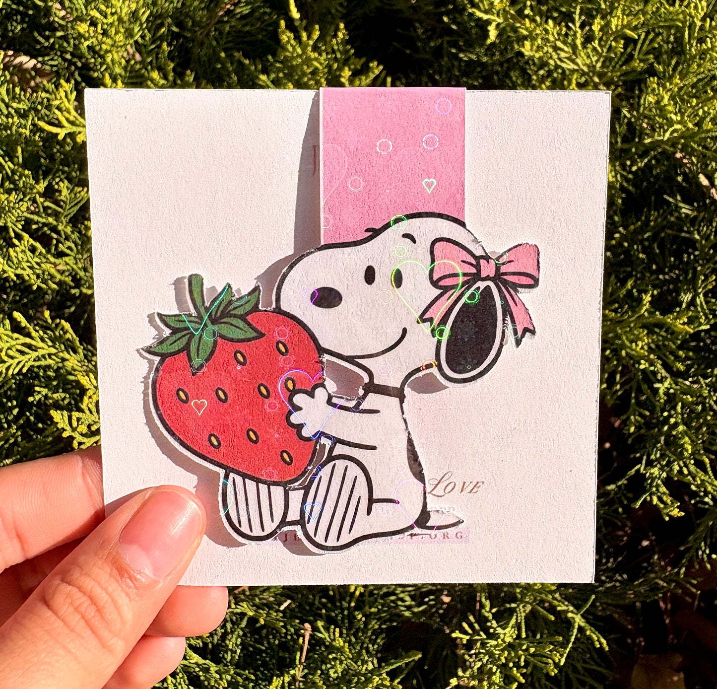 Coquette Dog Bookmark