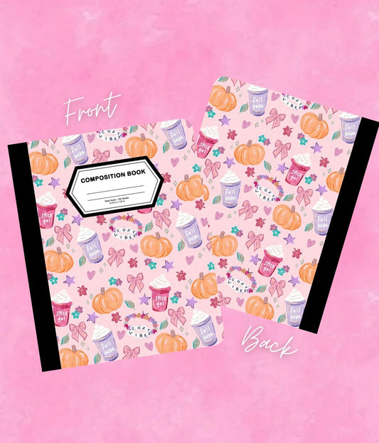 Fall Girl Notebook