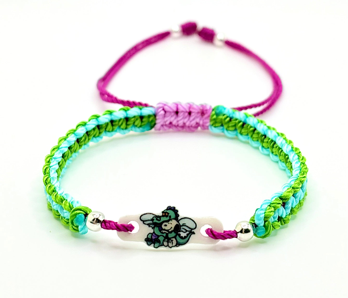 Junior H Dragon X Dog Bracelet