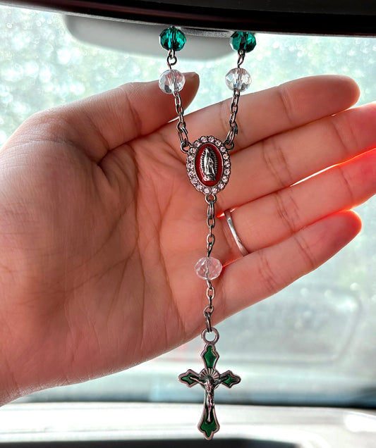 Tricolor Car Rosary