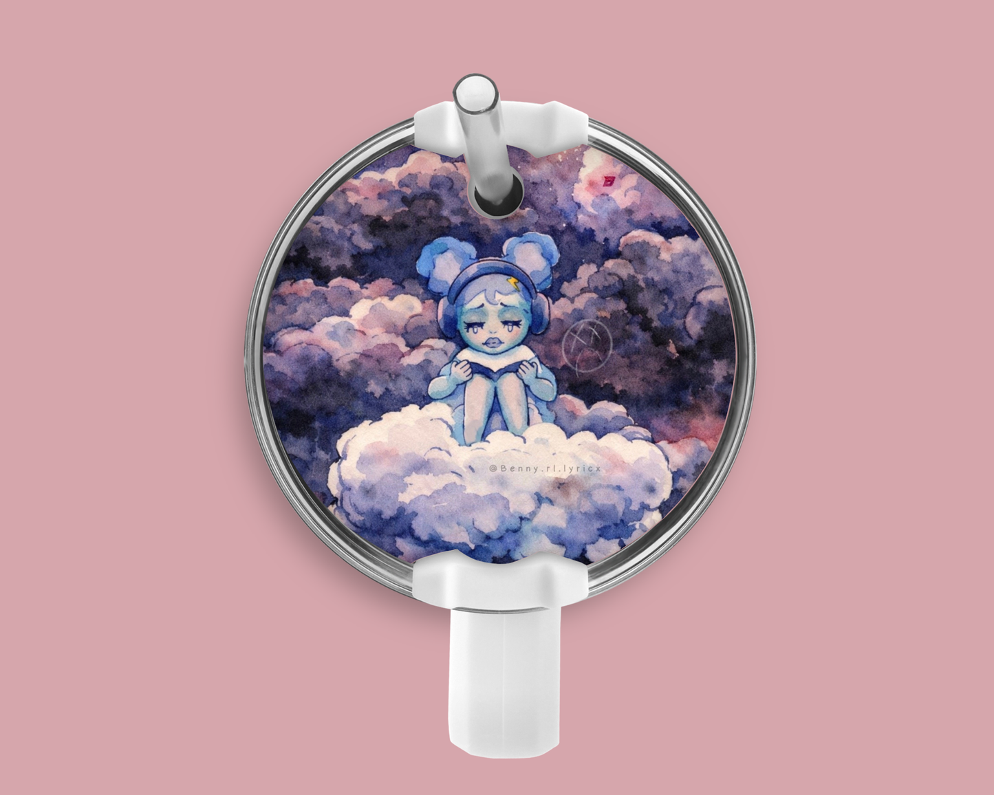 Sad Girlz Tumbler Plate