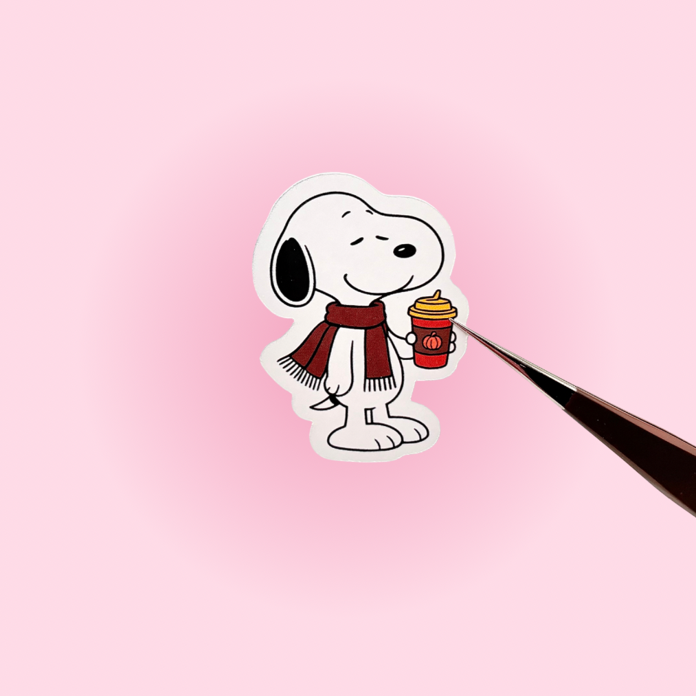 Fall Dog Sticker