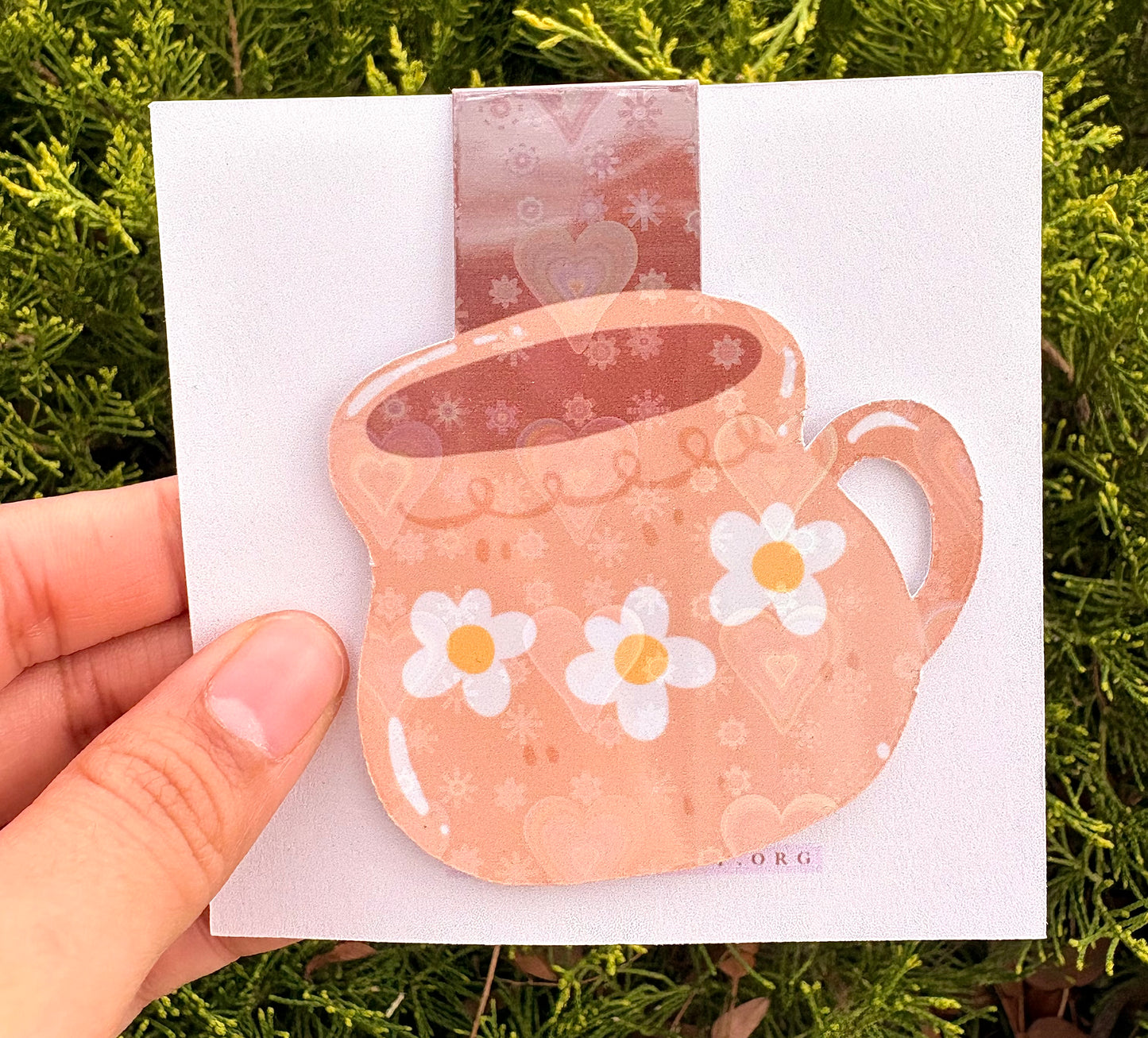 Cute Mug Bookmark