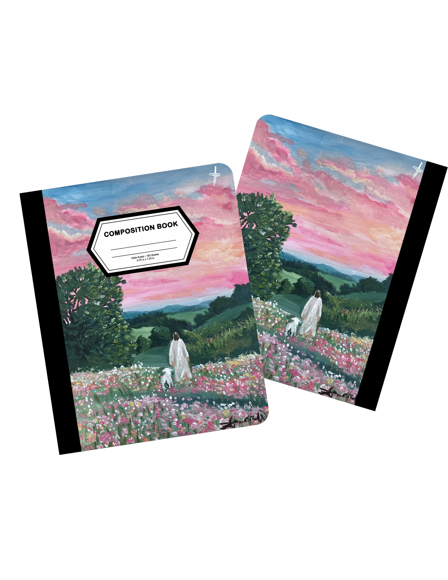 Jesus Walks With Me Notebook