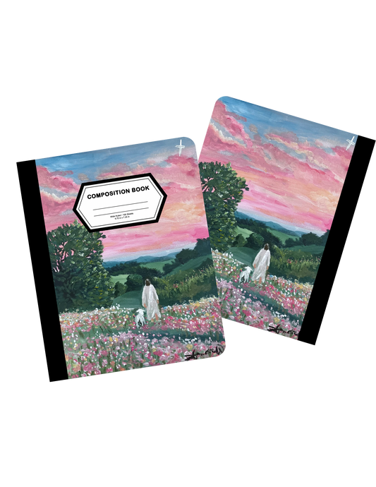 Jesus Walks With Me Notebook
