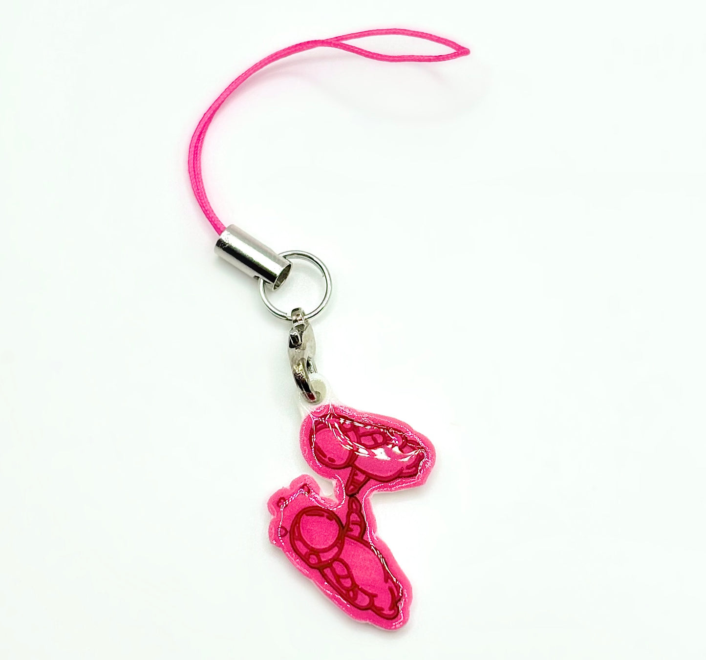 Pink Ivan Cornejo Phone Charm