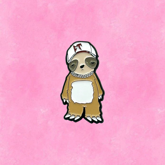 CT Sloth Hat Pin