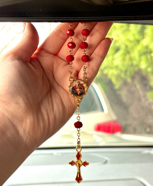 Sacred Family Car Rosary