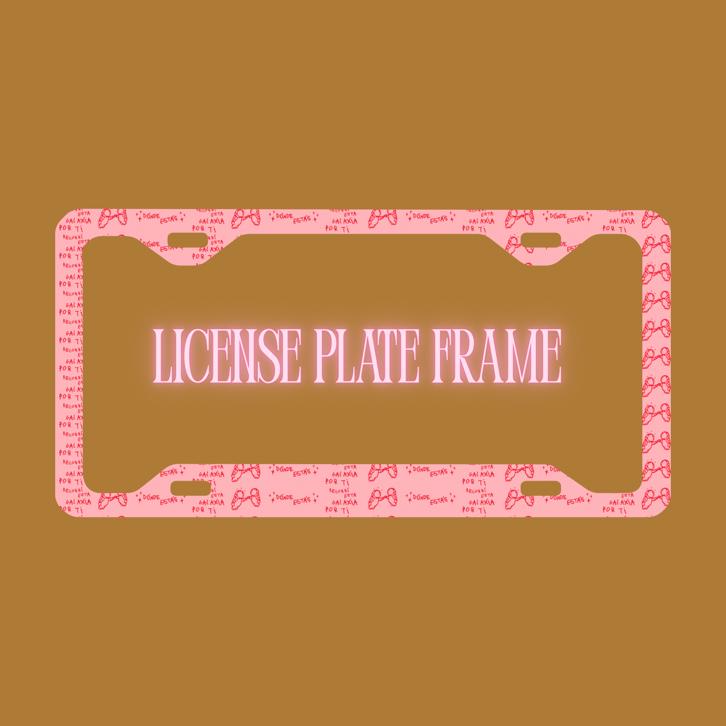 Red Ivan Cornejo License Frame