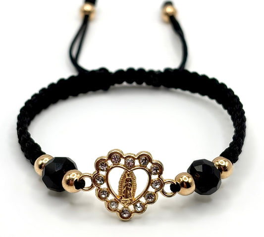 Black Virgencita Bracelet