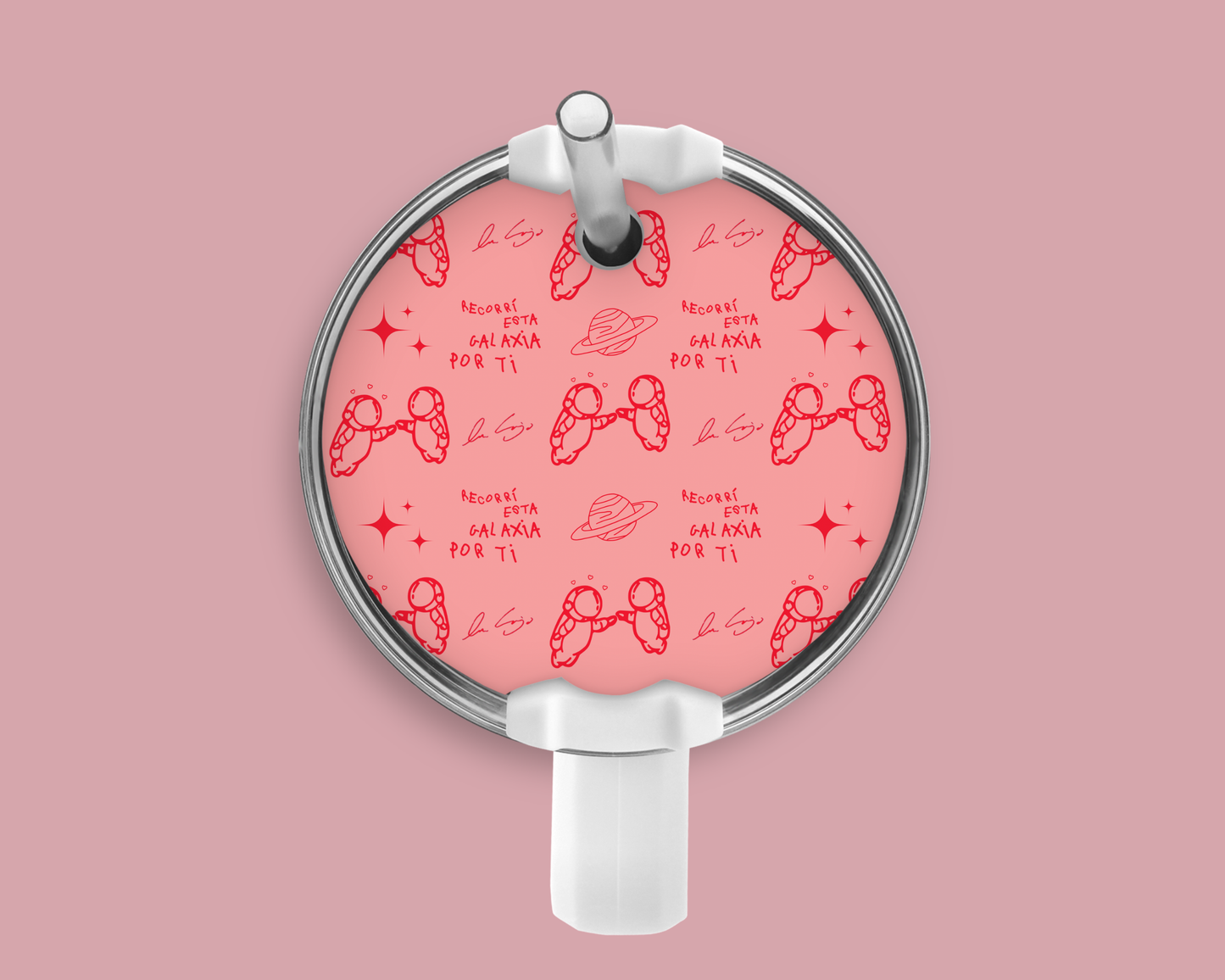 Red Ivan Cornejo Tumbler Plate