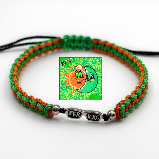 Green/Orange Ferxxo Bracelet