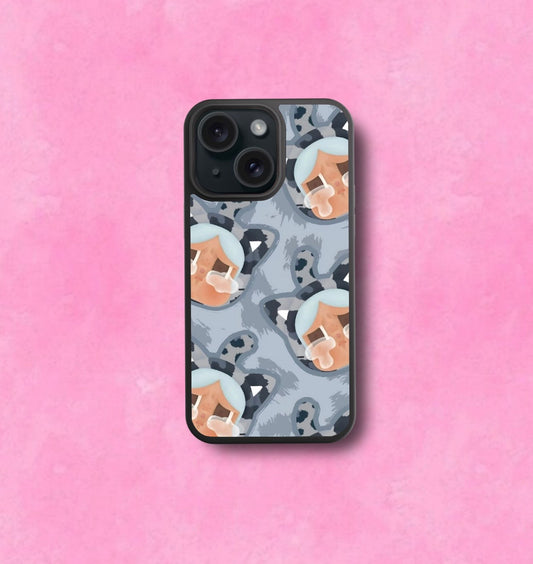 Blue Cheetah Case