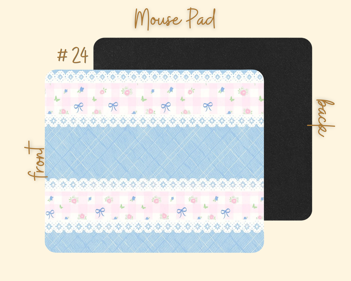 Soft Girl Mousepad