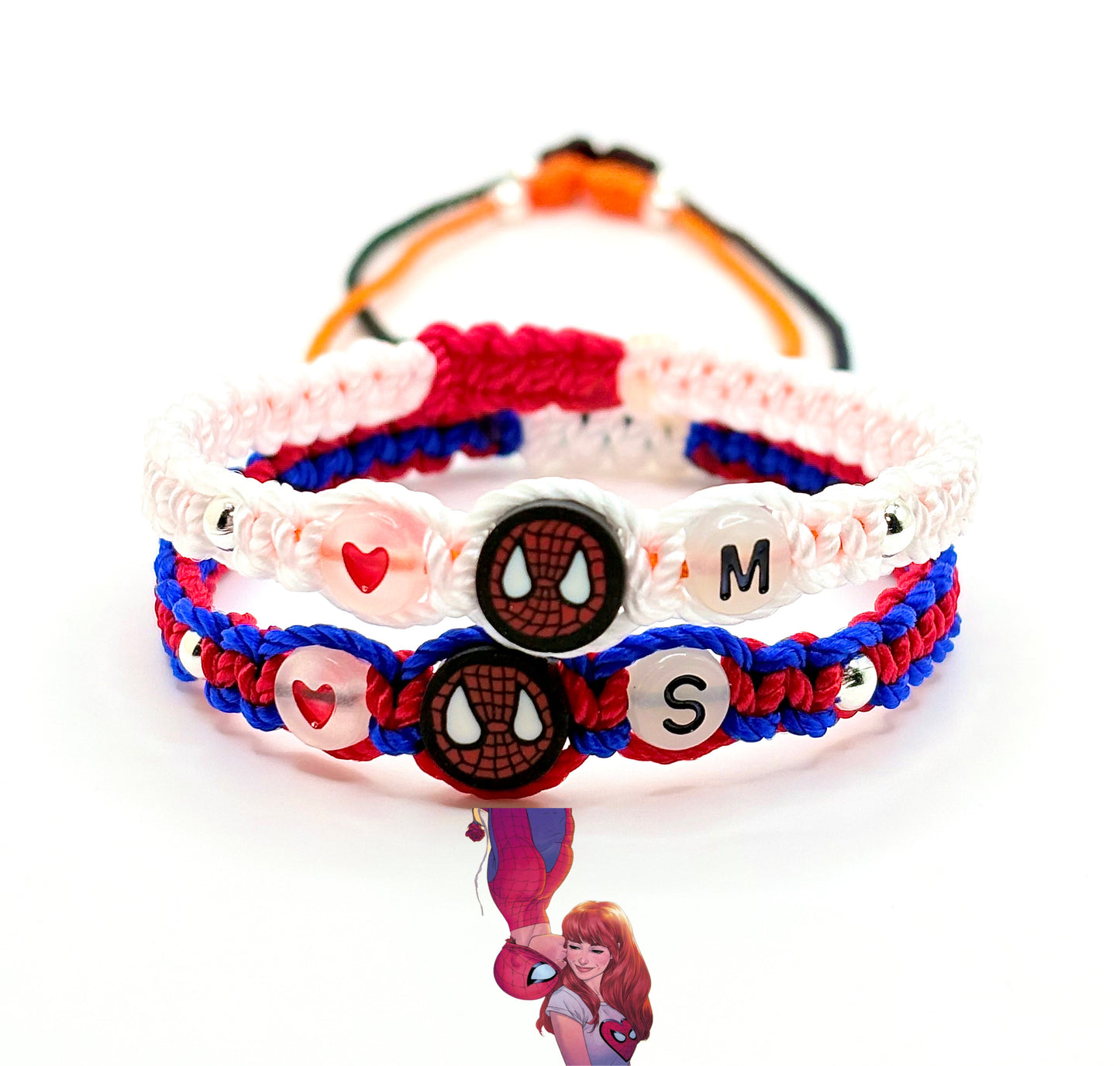 Mj X Spidey Bracelets
