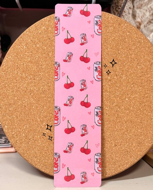 Pink Cherry Bookmark